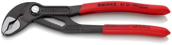 Knipex pol. plast. 180mm Cobra Wasserpumpenzange (87 01 180) Knipex pol. plast. 180mm Cobra Wasserpumpenzange (87 01 180)
