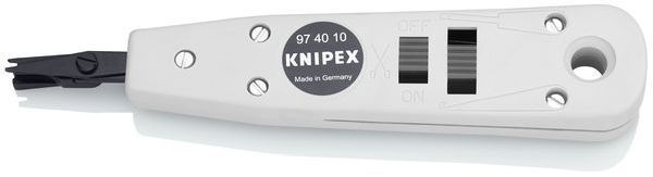 Knipex LSA-Plus 0,4-0,8mm LSA Anlegewerkzeug (97 40 10) Knipex LSA-Plus 0,4-0,8mm LSA Anlegewerkzeug (97 40 10)
