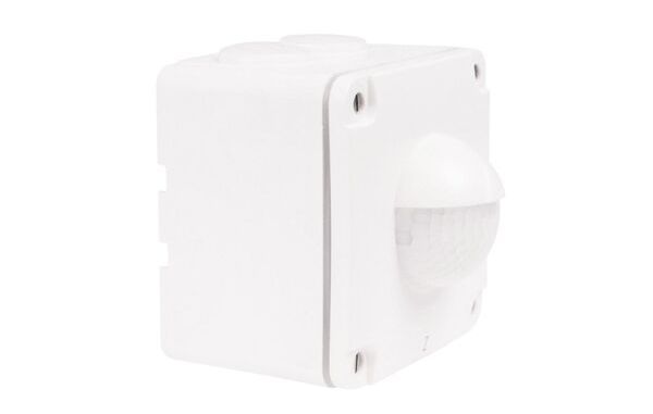 Züblin Niko Swiss Garde 300 IP55 AP Version weiss Bewegungsmelder (25235)
