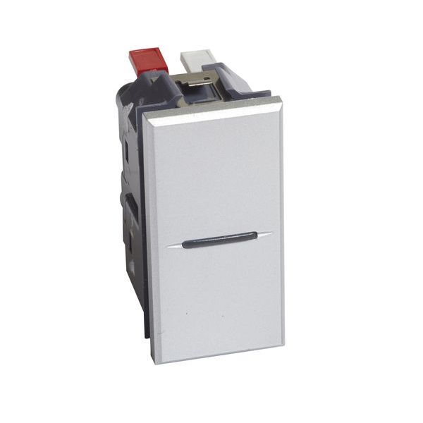 Bticino AX Schl. 10A 1M Alu Taster (HC4005AN)