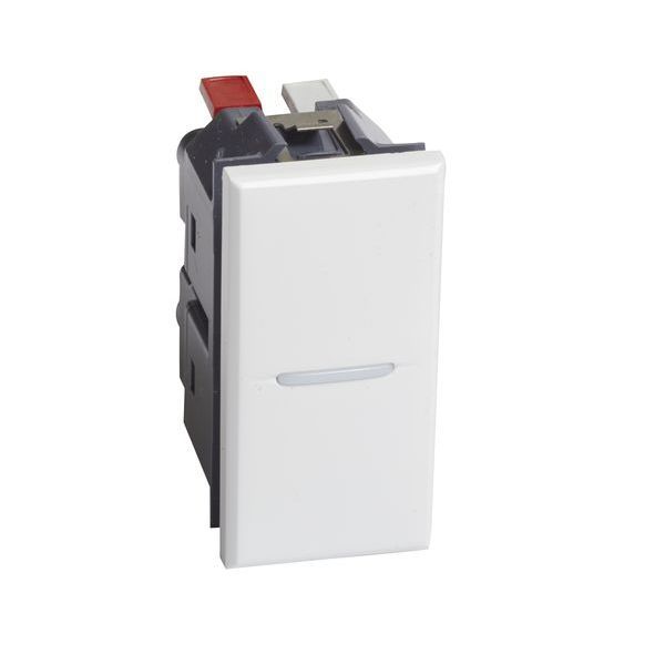 Bticino AX Wechselschalter 10A 1M weiss Installationsschalter (HD4003AN)