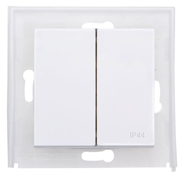 Heinrich HK07 IP44 D-Wippe r-wei Doppel-Flächenwippe (493629009)