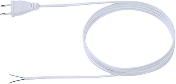 Bachmann 202.274 H03VVH2-F 2x0,75 2m weiss Zuleitung (202.274)