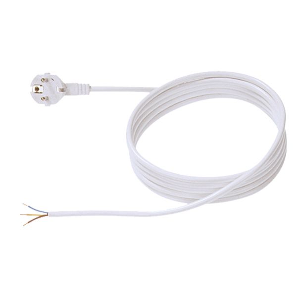 Bachmann 304.274 H05VV-F 3G1,0 2m weiss Zuleitung (304.274)