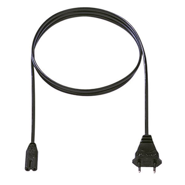 Bachmann 251.183 H03VVH2-F 2x0,75 1,5m schwarz Zuleitung (251.183)
