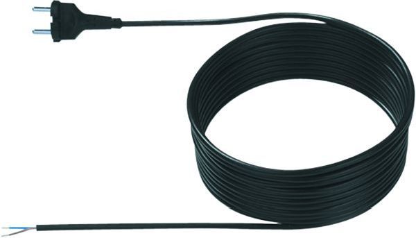 Bachmann 240.189 H05VV-F 2x0,75 10m schwarz Konturenzuleitung (240.189)