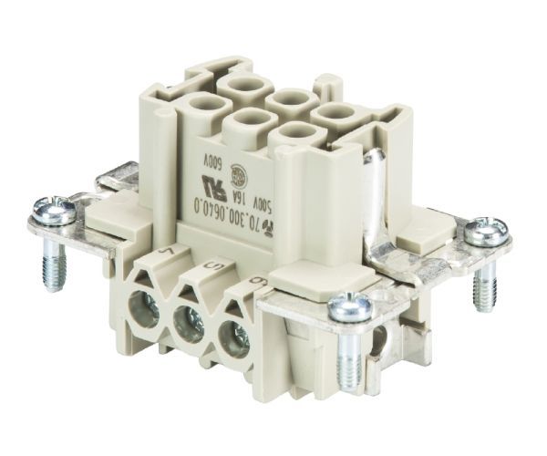 Wieland BAS BUS 6 2,5 50 Buchseneinsatz (70.300.0640.0)