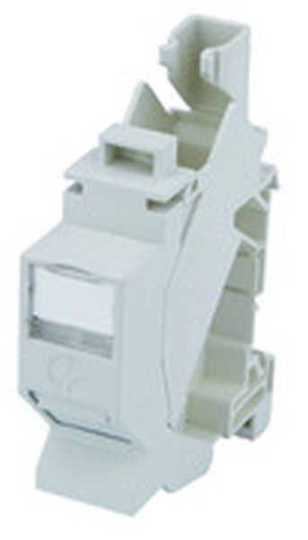 Telegärtner TS45 inkl. AMJ-SL Modul Cat.6A T568B Tragschienenverbinder (100025692)