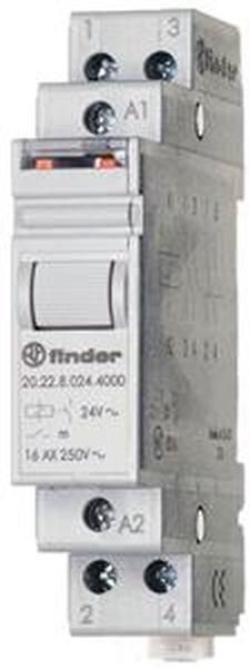 Finder 2S 16A 24VDC Stromstossschalter (20.22.9.024.4000)