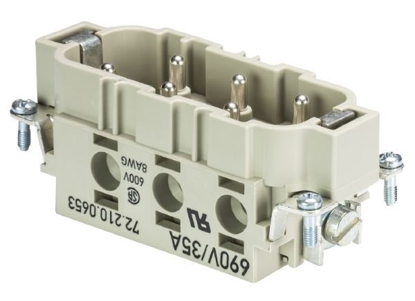 Wieland POW STS 6 6,0 69 AG Steckereinsatz (72.210.0653.0)