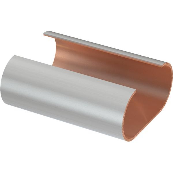 Pröpster 8mm Alu innen / Cu außen 40mm lang Cupalhülse (1052)