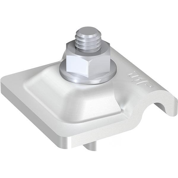Pröpster Alu D:8mm Profil 28/15 mit HK-Schraube PV-Verbinder (111 812)
