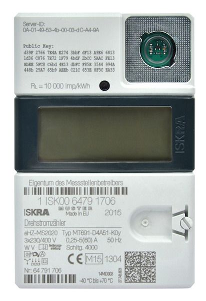 KDK 2405602R-LMN-EHZ 0,25-5(60)A elektronischer Drehstromzähler (2405602R-LMN-EHZ)