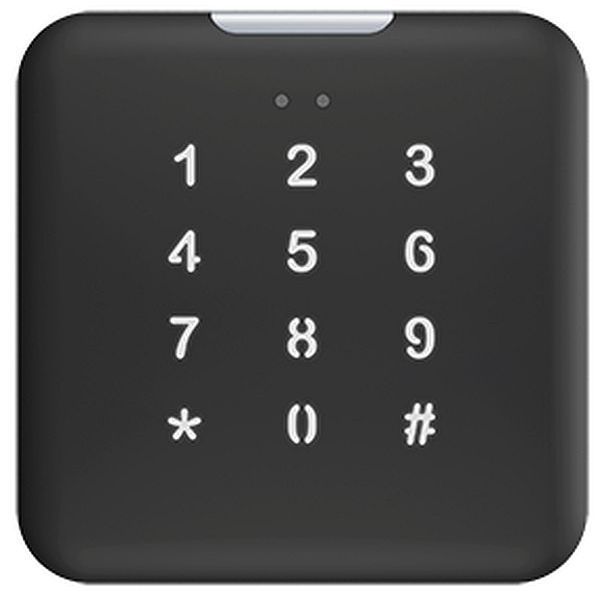 Zennio IWAC Out schwarz Keypad (ZVIIWOKA)