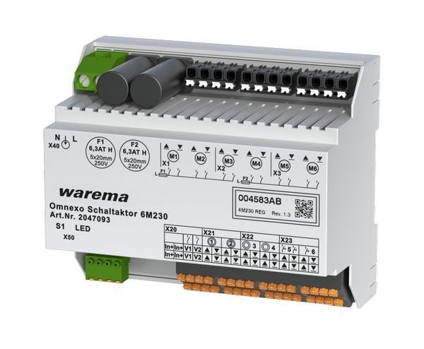 Warema Omnexo 6M230 REG Schaltaktor (2047093)