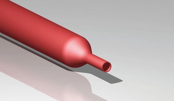 Cimco 2,5/1,0mm 11,5m 2:1 Box dünnwandig rot Schrumpfschlauch (181660)