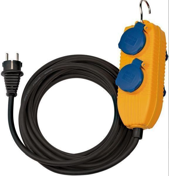 Brennenstuhl mit 4fach Powerblock Verlängerungskabel (1151740010)