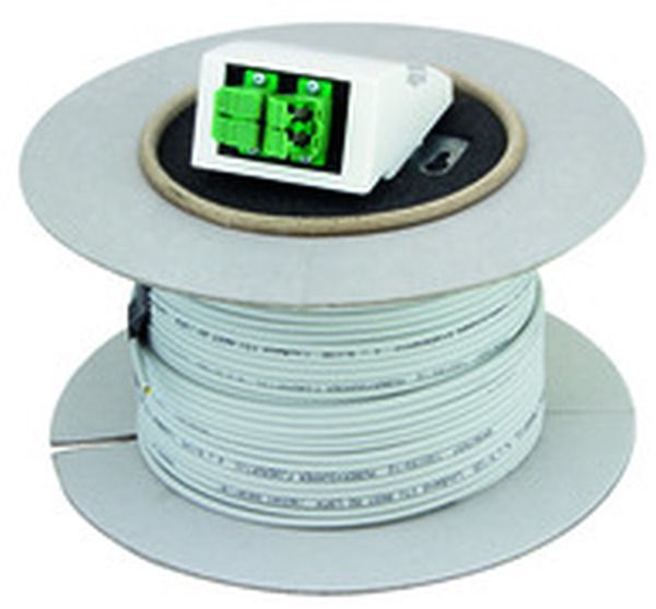 Telegärtner FITH-OAD/S inkl. 100m FITH-SM Kabel Anschlussdose (100022621)