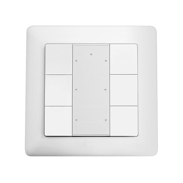 EsyLux PUSH BUTTON x6 DALI-2 WH Taster (EP10431623)