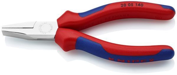 Knipex verchromt 140mm Flachzange (20 05 140) Knipex verchromt 140mm Flachzange (20 05 140)