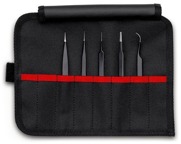 Knipex ESD 5tlg Universalpinzetten-Set (92 00 01 ESD)