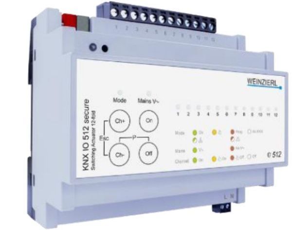 WEINZIERL KNX IO 512 secure Schaltaktor (5491)