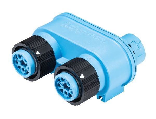 Wieland RST16I5V 2P1 TGVGH BL Verteilerblock (46.050.1253.9)