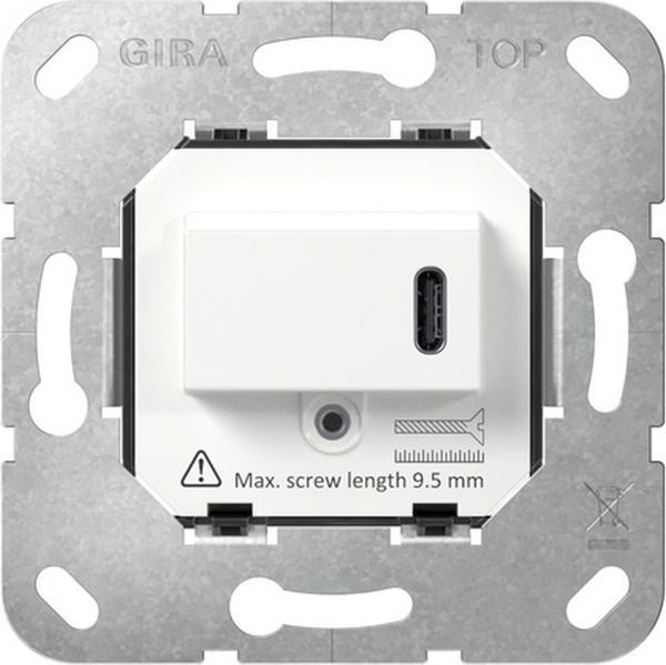 Gira 236200 PD Typ C Einsatz Steckdose SCHUKO (236200)