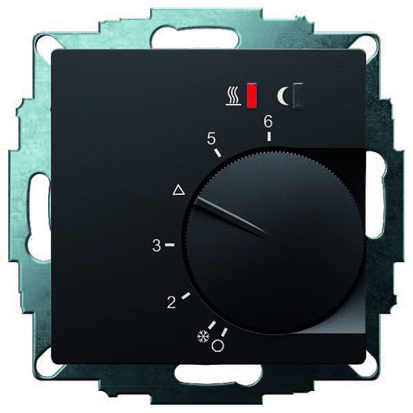 Eberle UTE 2800-R-Schwarz-M-55 Unterputz-Raumtemperaturregler (547816054802)