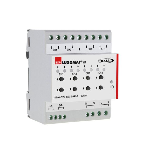 B.E.G. SBA4-SYS-REG DALI-2 Jalousieaktor (93841)