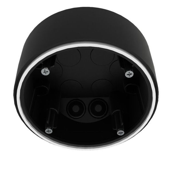 B.E.G. IP54 PD4N H tiefschwarz AP-Montageset (93788)