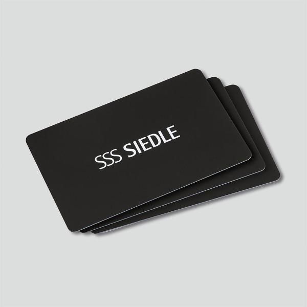 Siedle EKC 600-02/03 schwarz PK=3Stk Electronic-Key-Card (210010784-01)