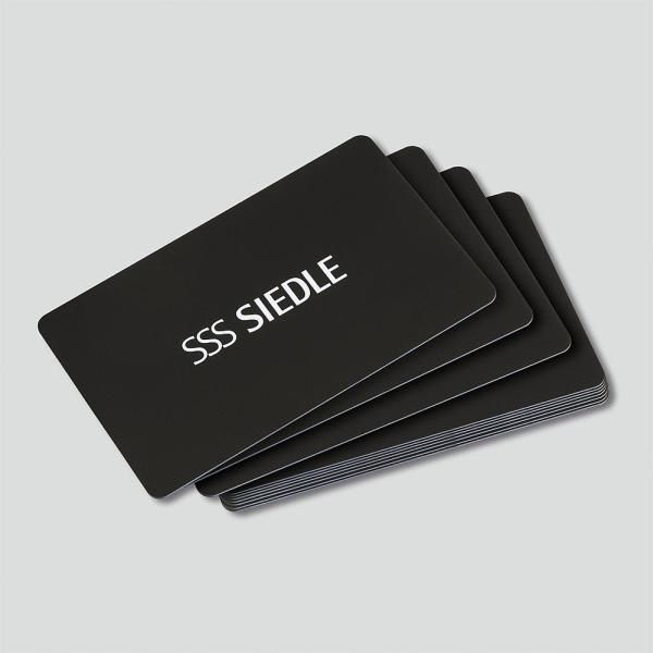 Siedle EKC 600-02/10 schwarz PK=10Stk Electronic-Key-Card (210010785-01)