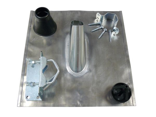 TELEVES MAZ50 50mm Mastkappe Mastfuss-Ziegel Mastzubehör-Set (X2202)