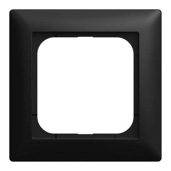 Busch-Jaeger 1721-915 1-fach Rahmen schwarz matt Abdeckrahmen (2CKA001725A1568)