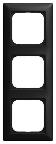 Busch-Jaeger 1723-915 3-fach schwarz matt Abdeckrahmen (2CKA001725A1570)