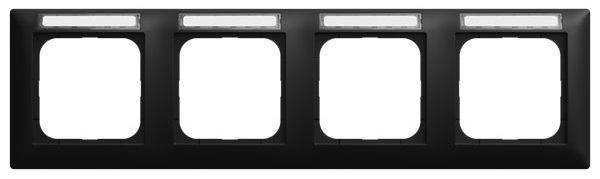 Busch-Jaeger 1734 NSK-915 4-fach waagerecht Abdeckrahmen (2CKA001754A4950)