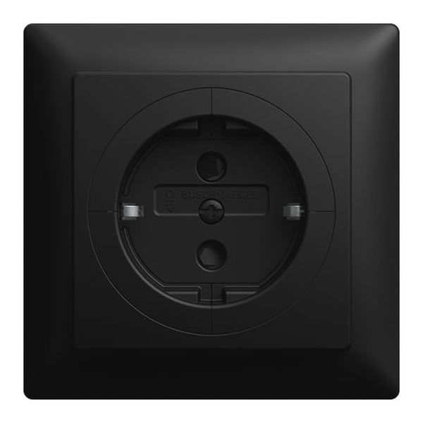 Busch-Jaeger 20 EUAB-915 Safety+ schwarz matt Objektsteckdose (2CKA002011A6339)