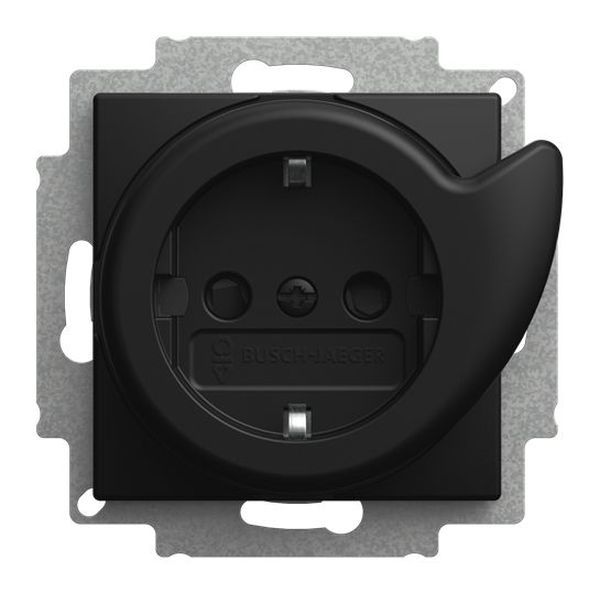 Busch-Jaeger 20 EUCBDR-915 Safety+ schwarz matt Servicesteckdose (2CKA002011A6343)