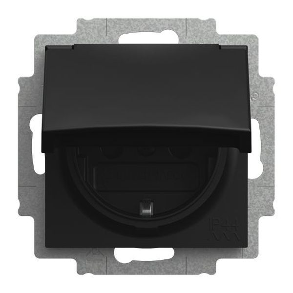 Busch-Jaeger 20 EUCKBD-915 m.Klappdeckel IP44 Safety+ Steckdoseneinsatz SCHUKO (2CKA002013A5538)