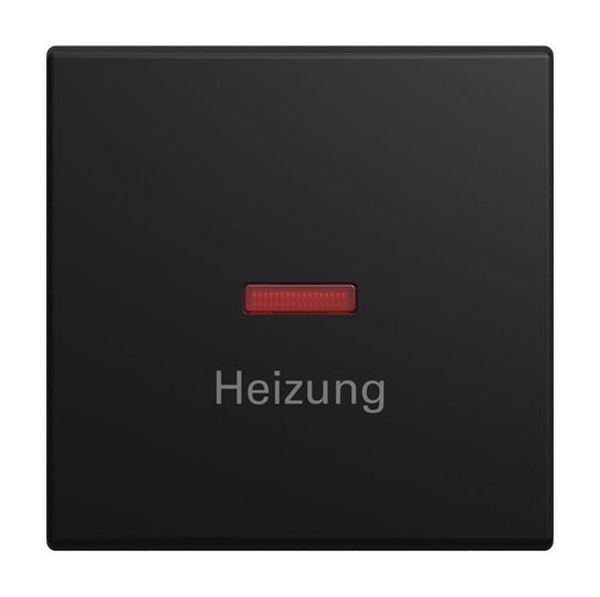 Busch-Jaeger 1789 H-915 m. Aufdruck Heizung sw matt Wippe (2CKA001731A4033)