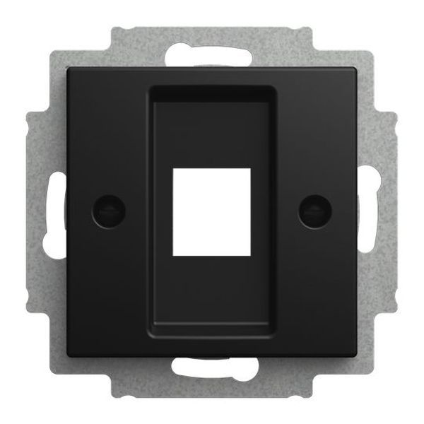 Busch-Jaeger 2561-915 schwarz matt Zentralscheibe (2CKA001753A0248)
