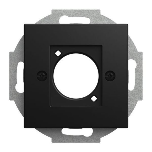 Busch-Jaeger 2553-915 XLR schwarz matt Zentralscheibe (2CKA001724A4470)