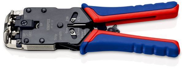 Knipex 97 51 12 SB für Westernstecker Crimpzange (97 51 12 SB) Knipex 97 51 12 SB für Westernstecker Crimpzange (97 51 12 SB)
