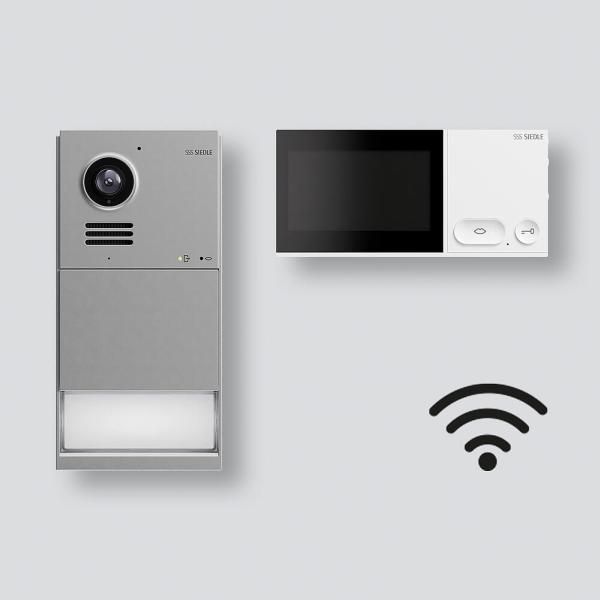 Siedle IQSW-0 Mattchrom Wi-Fi-Set (210013219-00)