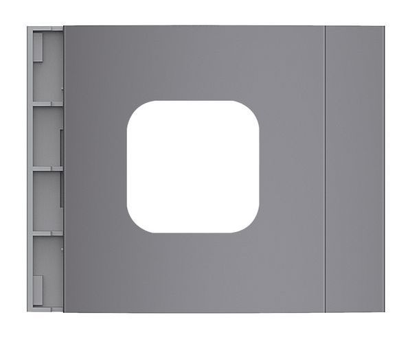 Bticino für ekey-Fingerprint sLine Allstreet Leermodul SFERA (E52303S)