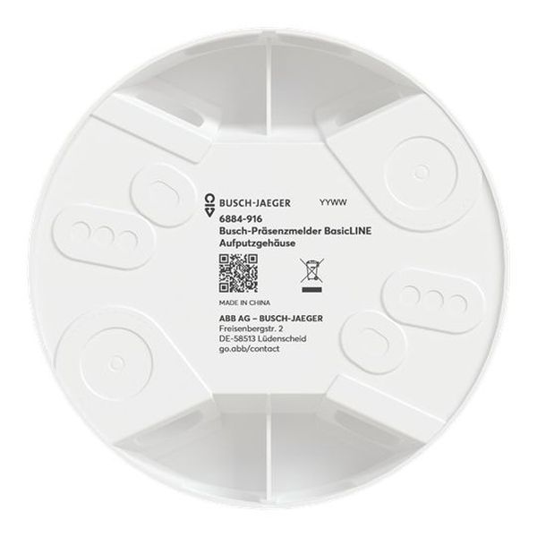 Busch-Jaeger 6884-916 für Busch-Präsenzmelder ws AP-Gehäuse (2CKA006899A0002)