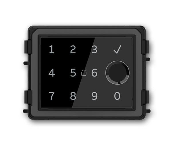 Busch-Jaeger D040BK m.Fingerprint PINCode Transponder Multi-Zutrittskontrollmodul (2TMA130161B0008)