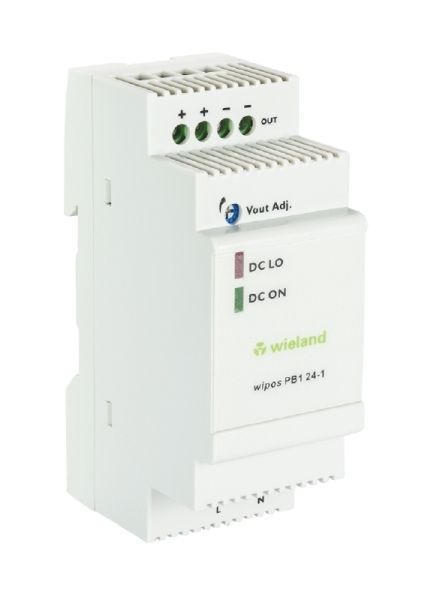 Wieland wipos PB1 24-1 1phasig 24VDC 1A Schaltnetzteil (81.000.6310.0)