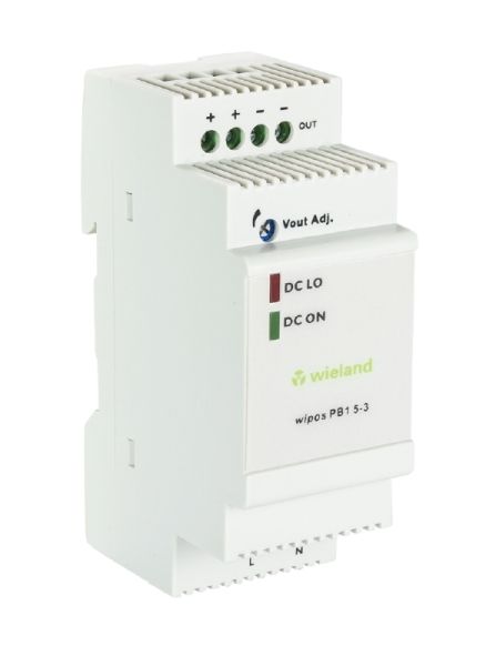 Wieland wipos PB1 5-3 1phasig 5VDC 3A Schaltnetzteil (81.000.6331.0)